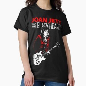 Joan Jett T-Shirts Black Unisex